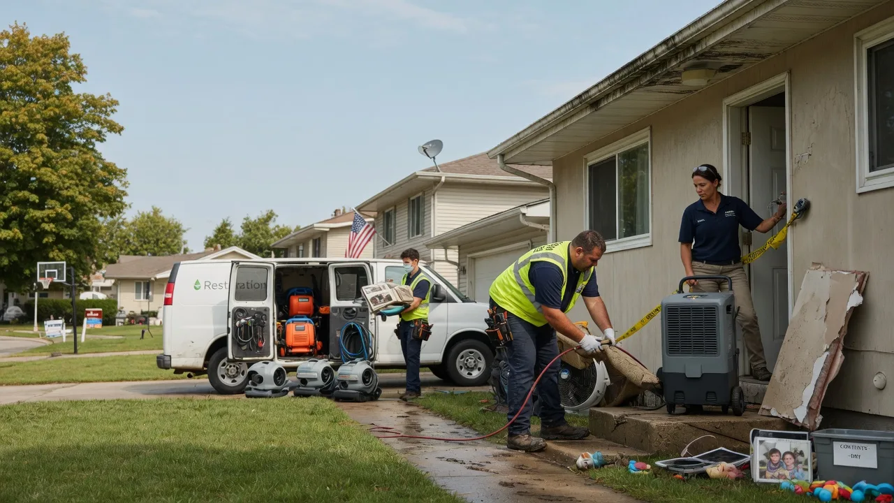 Water Damage Restoration in Blossom, TX near me